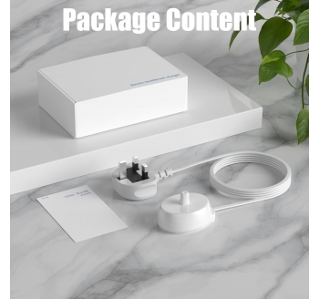 for Oral B Electric Toothbrush Charger, UK Plug for Braun Pro 3, Vitality Pro, iO3, iO4, iO5, iO6, Junior Kids, Genius X, Vitality 100, Pro 600, Inductive Waterproof Type 3757 Base